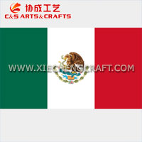 C&S Mexico Flags Printed Polyester
