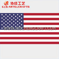 C&S United States Flag Printed Polyester