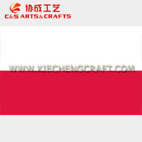 C&S Poland Flag Printed Polyester