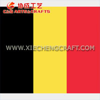 C&S Belgium Flag Printed Polyester