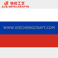 C&S Russia Flag Printed Polyester