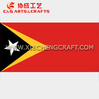 C&S Timor Flag Printed Polyester